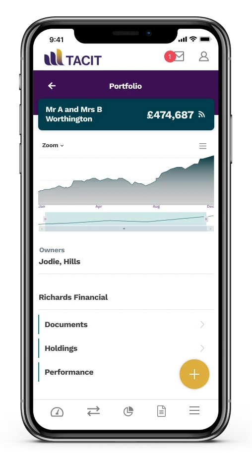 Portfolio - Dark - Mockup Full